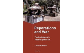 Professor Luke Moffett’s Reparations and War has been awarded the Kevin Boyle Book Prize by the Irish Association of Law Teachers (IALT).