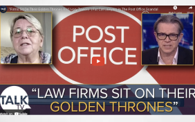 "Firms Sit On Their Golden Thrones And Ivory Towers" | Fat Cat Lawyers In The Post Office Scandal