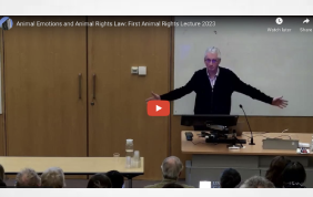 Cambridge Law Faculty: Animal Emotions and Animal Rights Law: First Animal Rights Lecture 2023