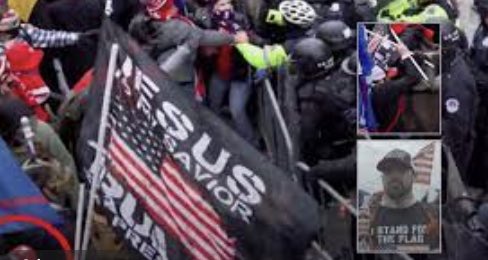 Jan. 6 rioter used ‘Jesus is My Savior’ and ‘Trump is My President’ flagpole to ‘repeatedly’ attack police at the Capitol: