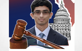 Georgetown Law student runs to unseat Georgia state senator indicted with Trump