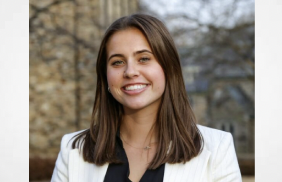 Rhodes Senior Sarah Kate Childs has been accepted to seven law schools !