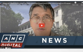 Video News Report - Commentary: Headstart: Maritime law expert Jay Batongbacal on China's latest water cannon attack vs PH vessel