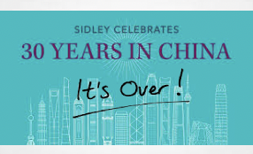 And another one .. Sidley Austin to close Shanghai office