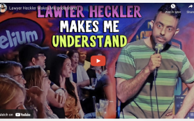 Stand Up Comedy: Lawyer Heckler Makes Me Understand