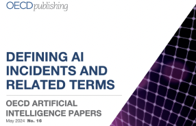 Defining AI incidents and related terms