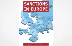 New: Sanctions in Europe, 2nd edition