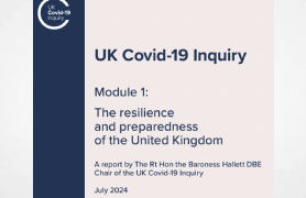 UK Covid 19 Inquiry - The Report - Module 1 (pdf)