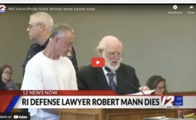 USA:  Well known Rhode Island defense lawyer passes away