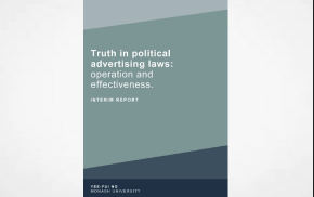 Australia - Monash: Truth in political advertising laws: operation and effectiveness