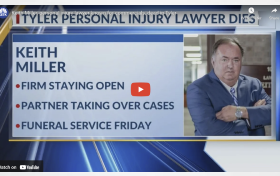 Keith Miller, personal injury lawyer known for commercials, dead in Tyler