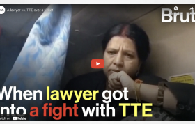 India: A lawyer vs. TTE over a ticket