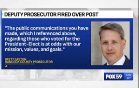 Ooops...... ‘If you voted for Trump … you disgust me’: Deputy prosecutor fired for bashing GOP voters on Facebook