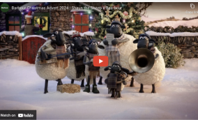 Barbour Christmas Advert 2024 | Shaun the Sheep x Baa-bour