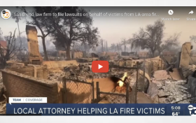 San Diego law firm to file lawsuits on behalf of victims from LA-area fires