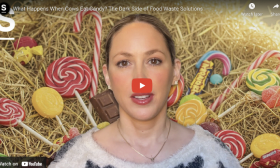 Sentient - USA - Scary stuff: What Happens When Cows Eat Candy? The Dark Side of Food Waste Solutions