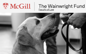 Wednesday, March 12, 2025 - Dog therapy at Nahum Gelber Law Library (Canada)