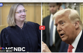 Judge temporarily blocks Trump's 'retaliatory' order against law firm
