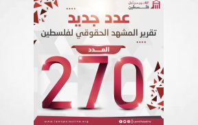 PALESTINE’S LEGAL SCENE Your weekly survey of the most important publications and activities related to Palestine and law, from local and international sources Issue. 270 | 2 – 8 March 2025 || Every Sunday