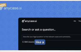 Advert - Philippines: Anycase 75% Faster Legal Research