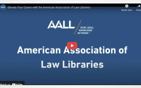 Elevate Your Career with the American Association of Law Libraries