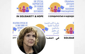Mary Lawlor - UN Special Rapporteur " Hearing Disturbing News 6 Human Rights Lawyers Arrested In Izmir"