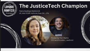 The JusticeTech Champion: Maya Markovich