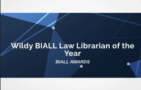 REMINDER - BIALL LAW LIBRARIAN OF THE YEAR 2025