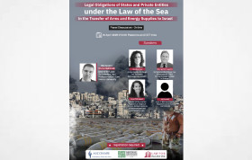 Event: | Transfers of Arms and Energy to Israel: Legal Duties of States and Private Actors under the Law of the Sea