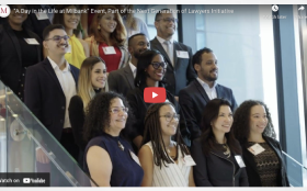 “A Day in the Life at Milbank” Event, Part of the Next Generation of Lawyers Initiative
