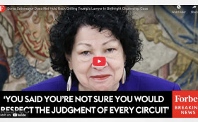 Sonia Sotomayor Does Not Hold Back Grilling Trump’s Lawyer In Birthright Citizenship Case