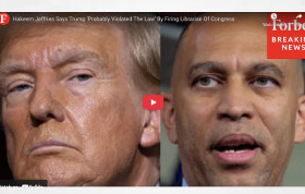 Hakeem Jeffries Says Trump 'Probably Violated The Law' By Firing Librarian Of Congress "This is the library of congress not the library of the executive branch"