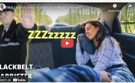 Is it legal to sleep in your car or caravan? (UK)