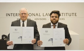 Dhirubhai Ambani University School of Law signs MoU with International Law Institute Washington DC