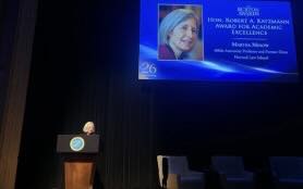Harvard Law Today: Martha Minow recognized as the ‘finest academic in law’ at 2025 Burton Awards ceremony