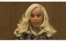 Lawyer confused by Cardi B's wigs and then asks her about her fingernails