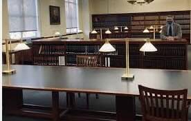 Drama At The Jacob Burns Law Library - Former student barricades inside law library bathroom
