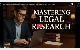 Legal Research for Beginners: How to Find the Right Case Law in 2025 – Fast & Free