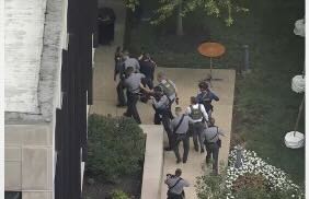 Villanova University said a report of a possible shooter at its law school was a "cruel hoax,