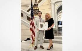 Wilkes-Barre Law and Library Association receive proclamation