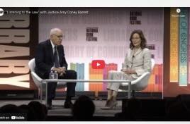 Library of Congress: "Listening to the Law" with Justice Amy Coney Barrett