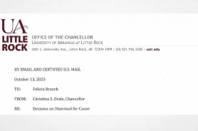UALR law professor terminated after comments on Charlie Kirk death