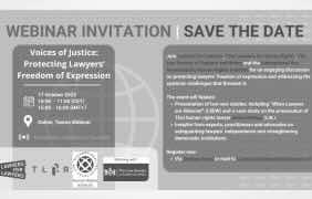 IAPL Post : Webinar Voices of Justice: Protecting Lawyers’ Freedom of Expression
