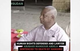 Sudan: Rights lawyer Abubakr Mansour sentenced to death by hanging