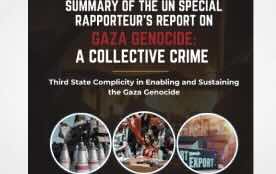 Summary of the UN Special Rapporteur’s Report on Gaza Genocide: A Collective Crime Third State Complicity in Enabling and Sustaining the Gaza Genocide
