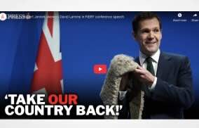 UK: Robert Jenrick  - His speech  at Tory conference..