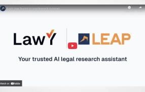 LawY: Your Trusted AI Legal Research Assistant -LEAP USA