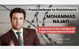 Iran: From Defense to Punishment, The Case of Mohammad Najafi
