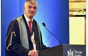Mark Evans the 181st president of the Law Society of England and Wales