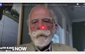 Lawyer Ty Cobb.. Trumps Attacks on Judiciary now represent “one of the greatest threats to our democracy at this stage of the game.”